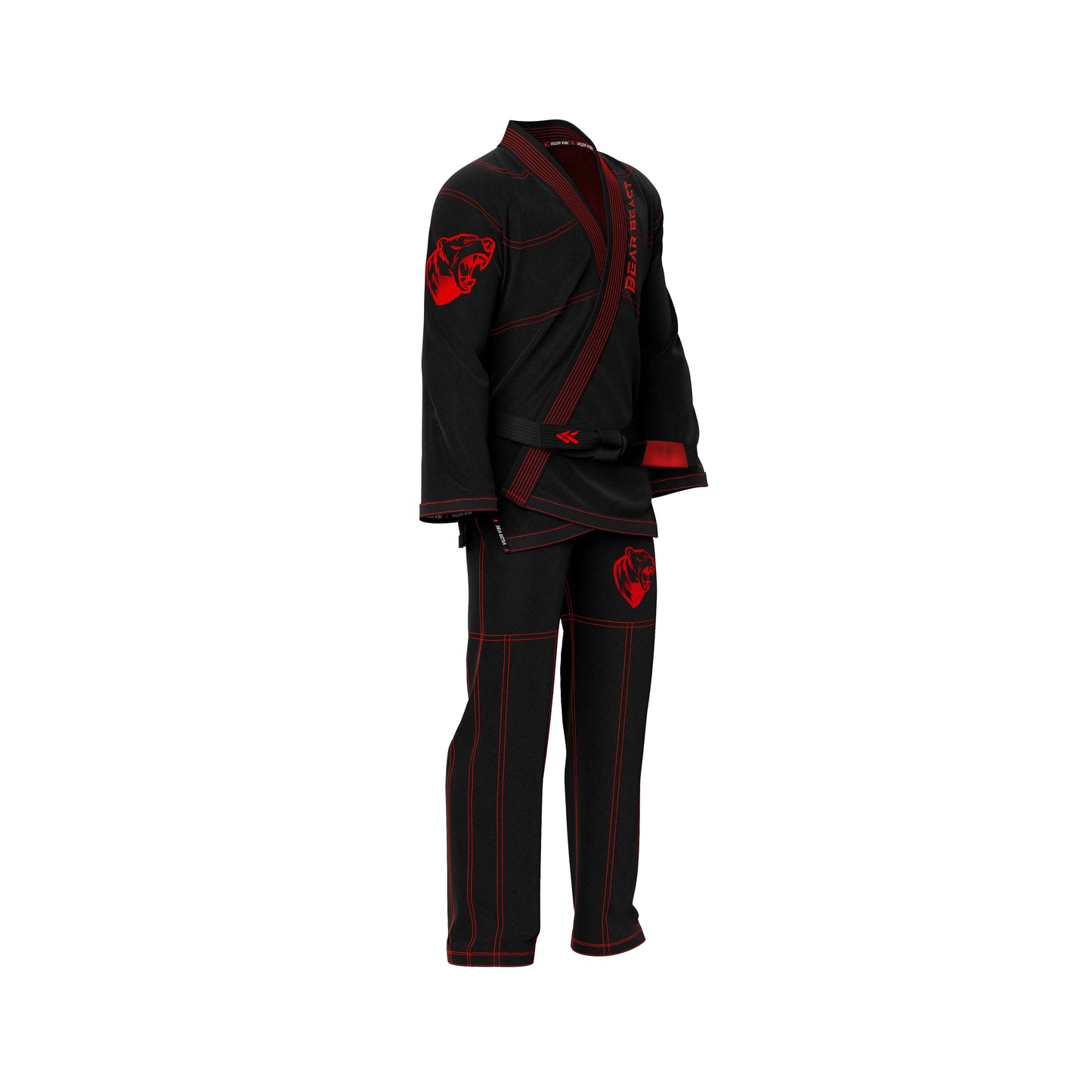 Bear Beast Sublimation Brazilian Jiu Jitsu Gi -