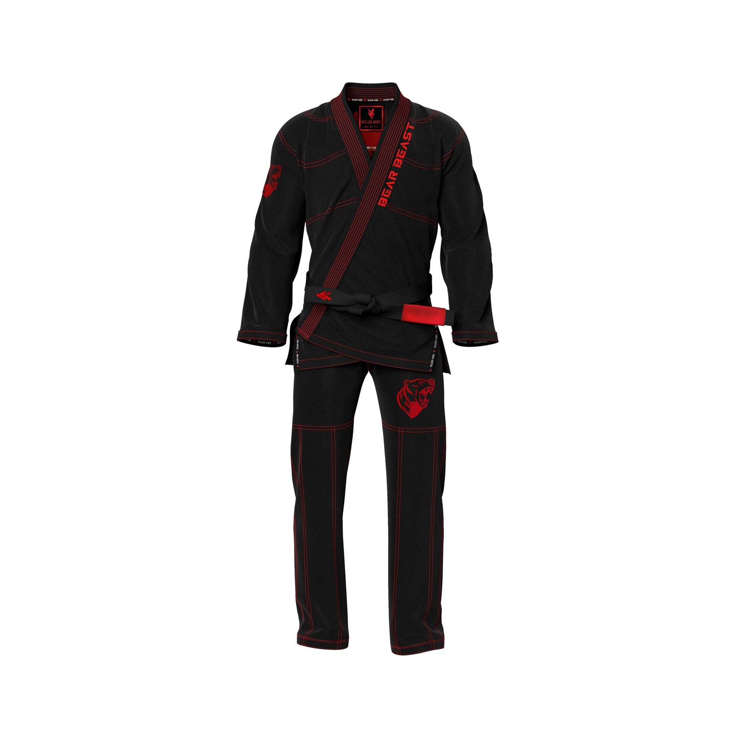 Bear Beast Sublimation Brazilian Jiu Jitsu Gi -