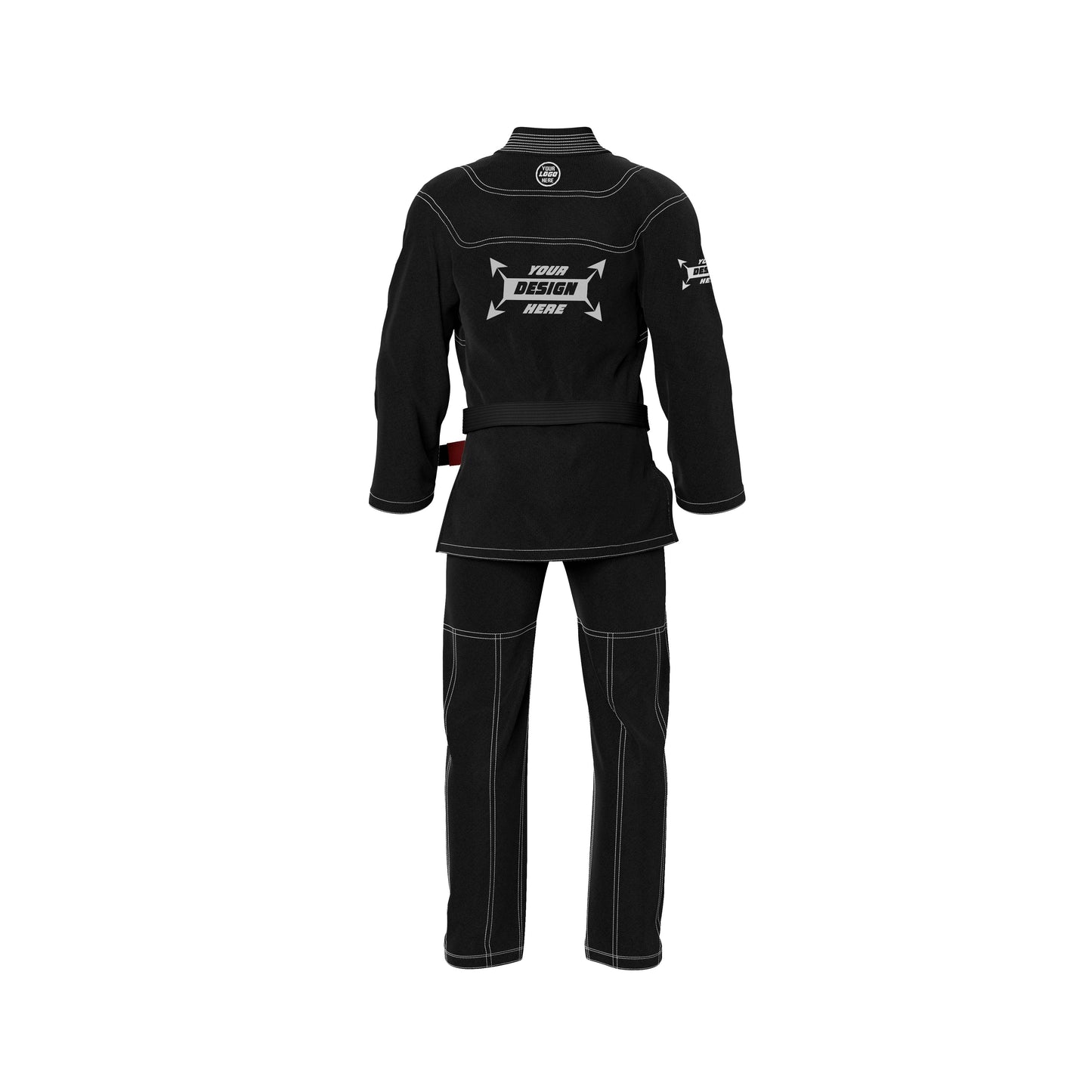 Customize Basic Brazilian Jiu Jitsu Gi Black