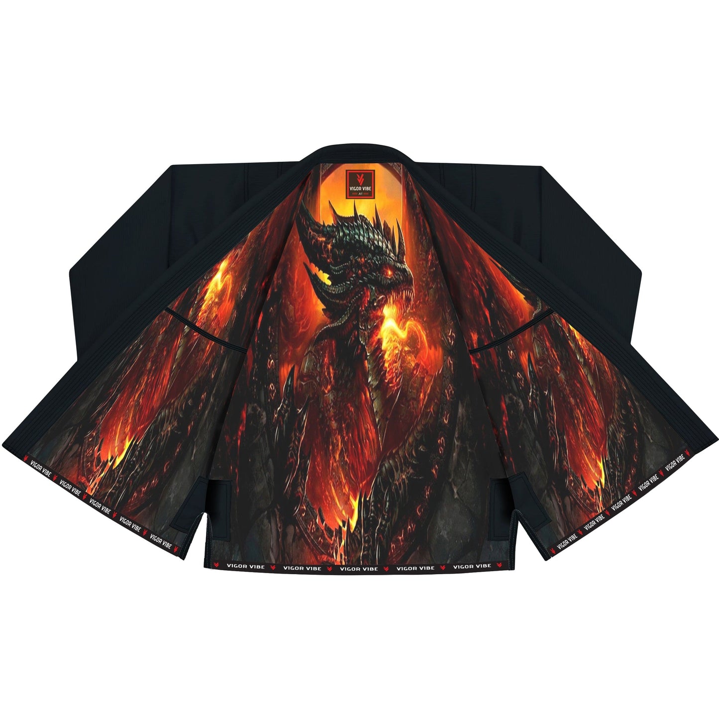 Dragon Sublimation Brazilian Jiu Jitsu Gi -