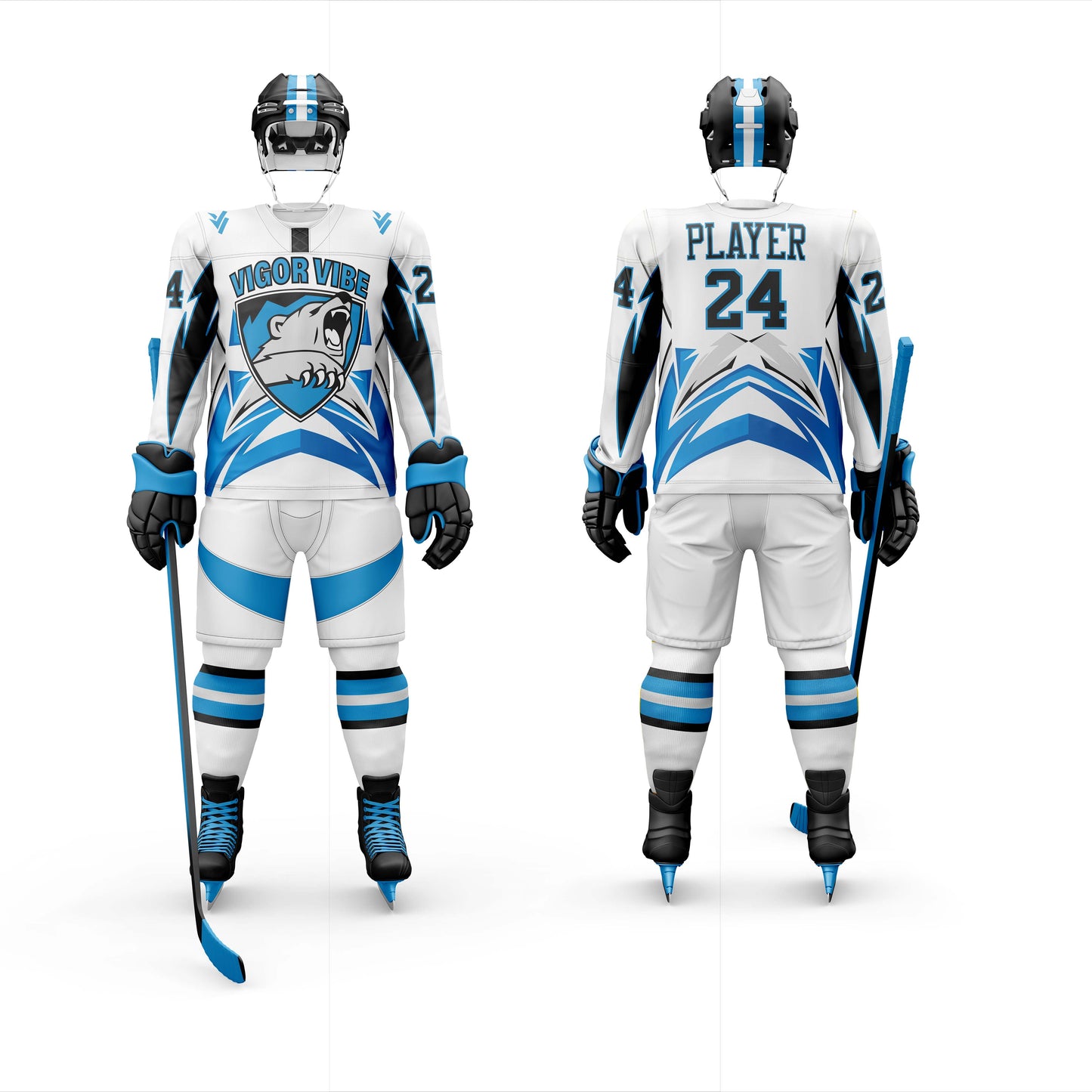 Rash Guard BJJ wit lichaam met volledig zwarte mouwen voor heren worstelen en yoga
