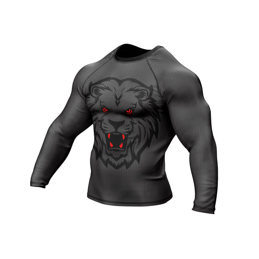 Lion BJJ Rash Guard For Men and Women