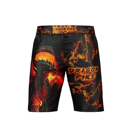 Vigor Vibe MMA Shorts Dragon Fire-05