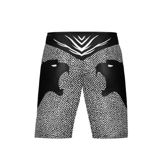 Vigor Vibe MMA Shorts-Jaguar-01-Black