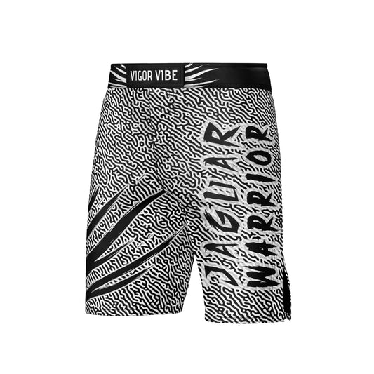 Vigor Vibe MMA Shorts-Jaguar-01-White