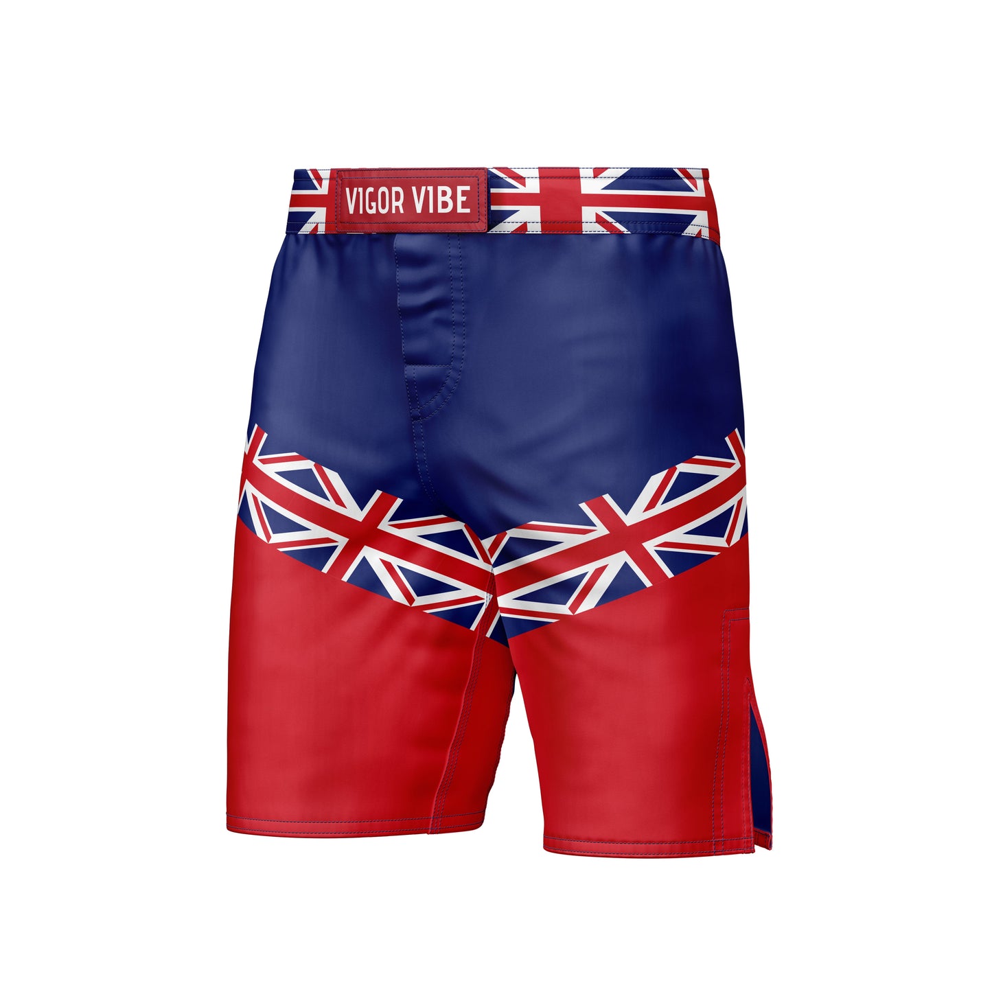 Vigor Vibe MMA Shorts UK-03-Blue