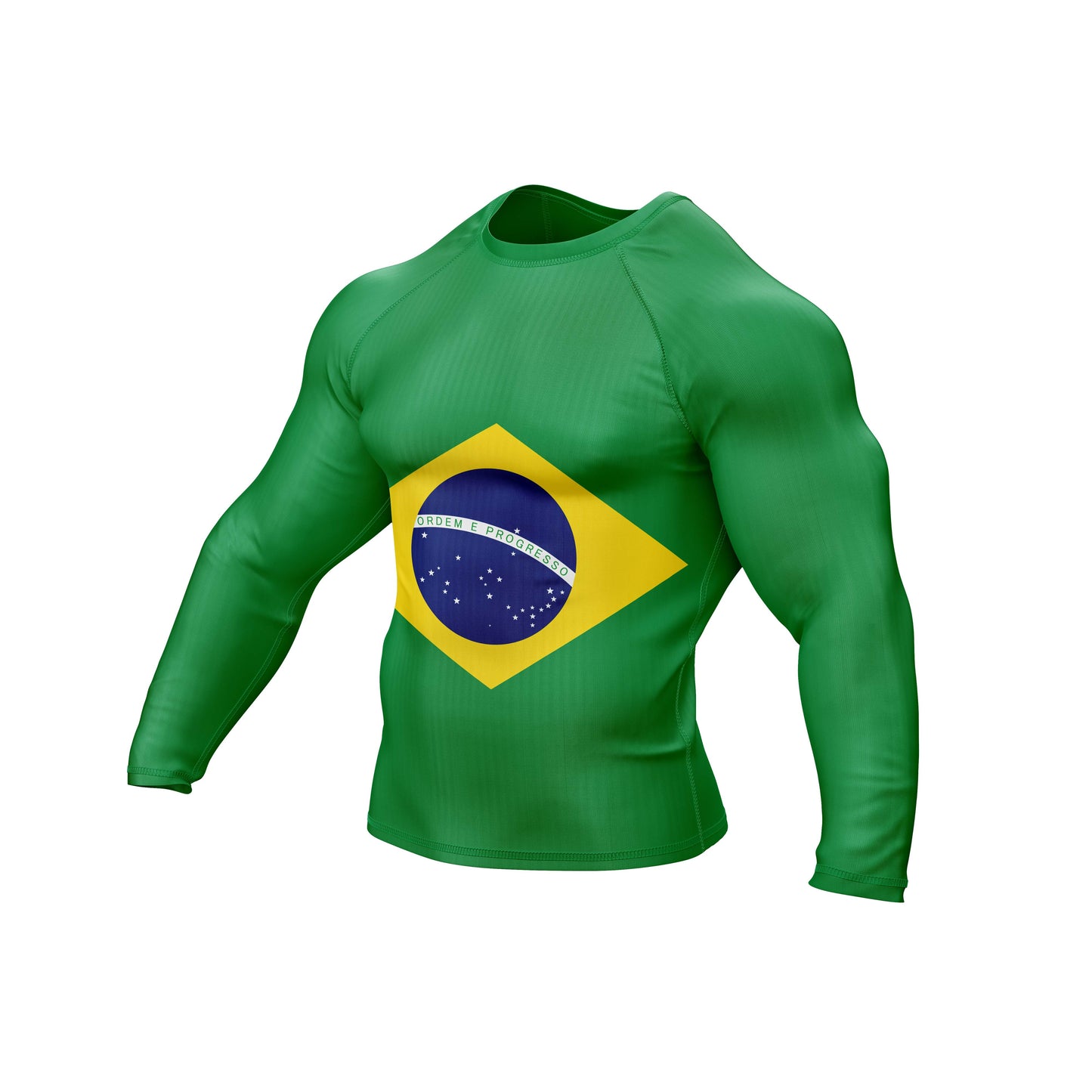 Brazil Jiu Jitsu Flag Grappling Rash Guard
