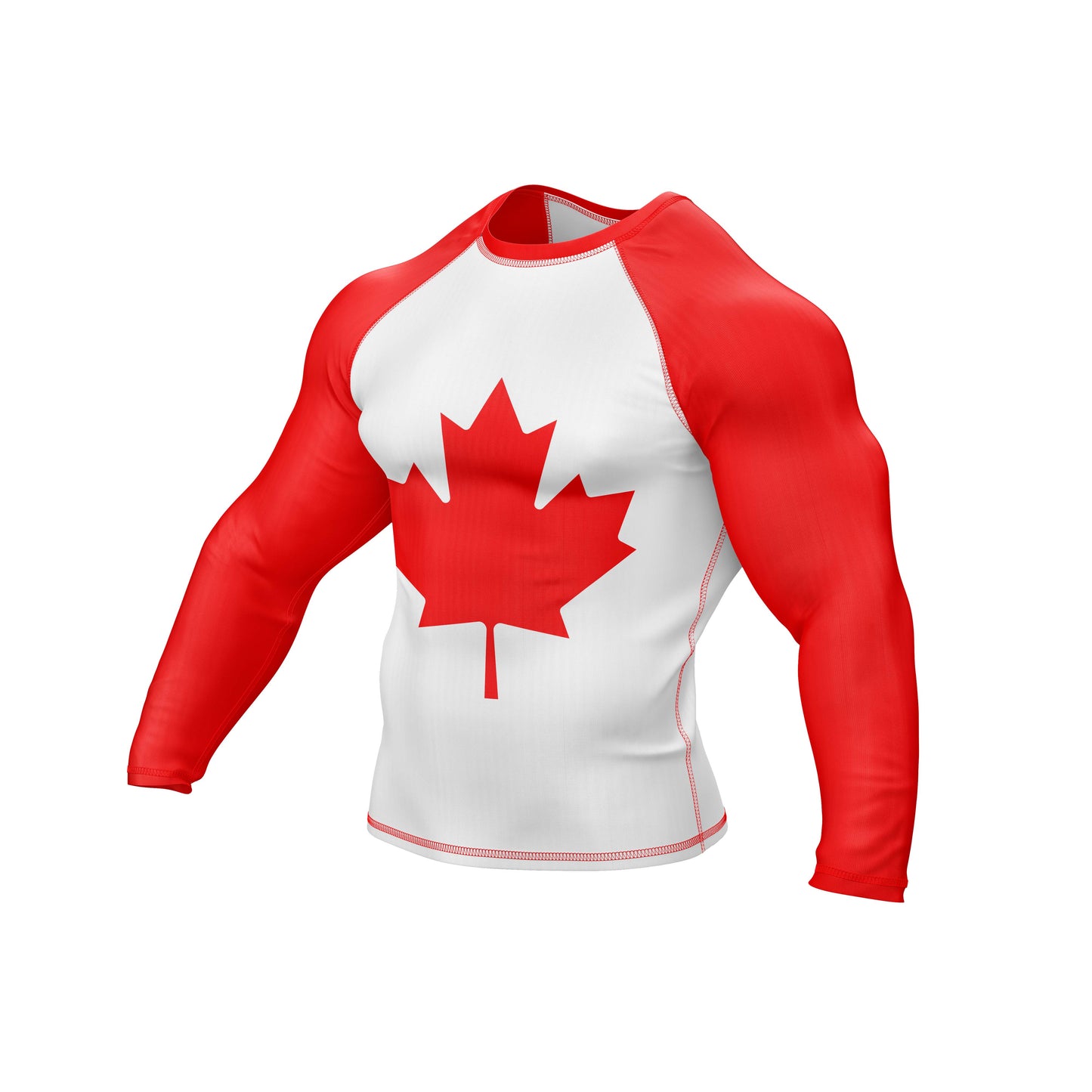 Canadian Jiu Jitsu Flag Grappling Rash Guard