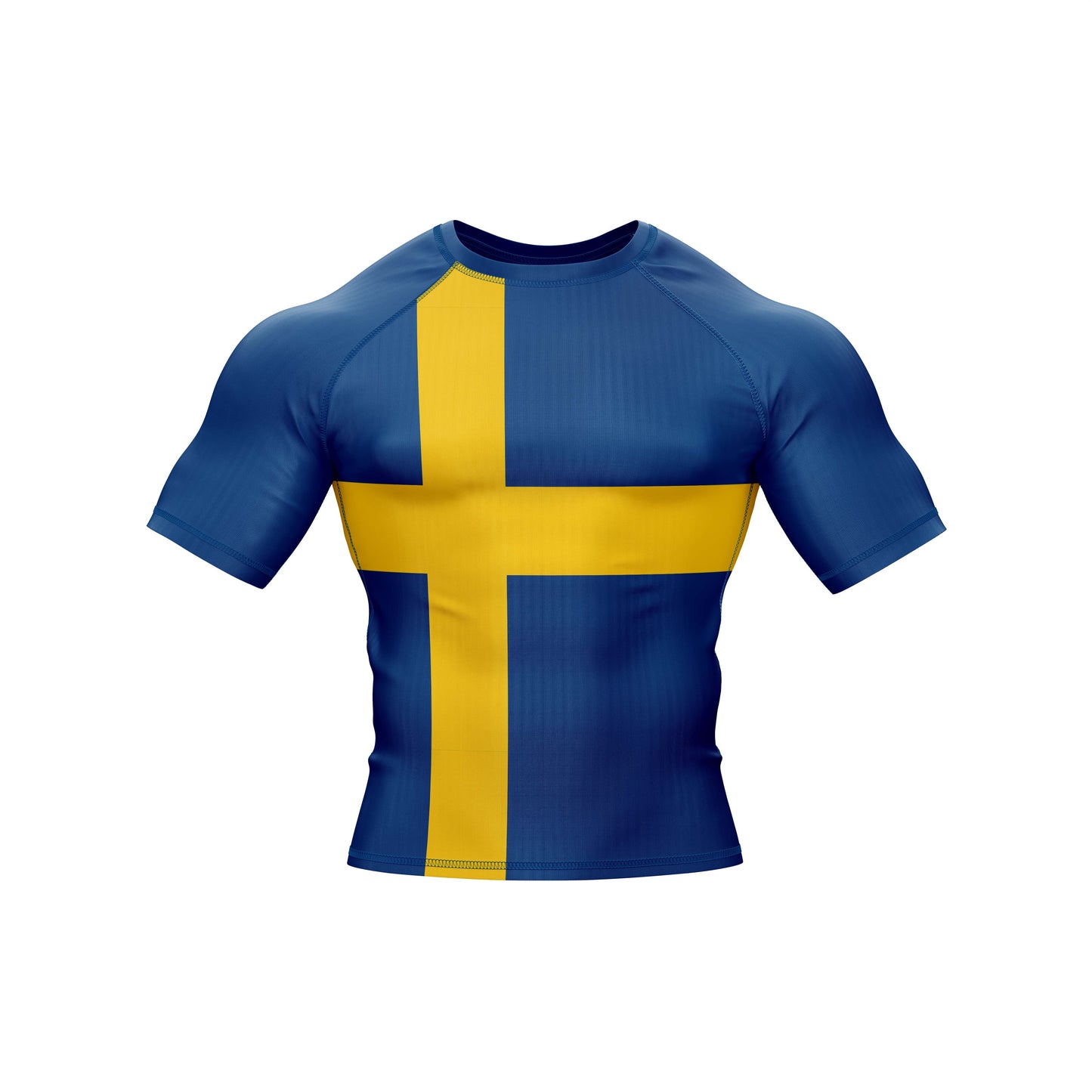 Sweden Jiu Jitsu Flag Grappling Rash Guard