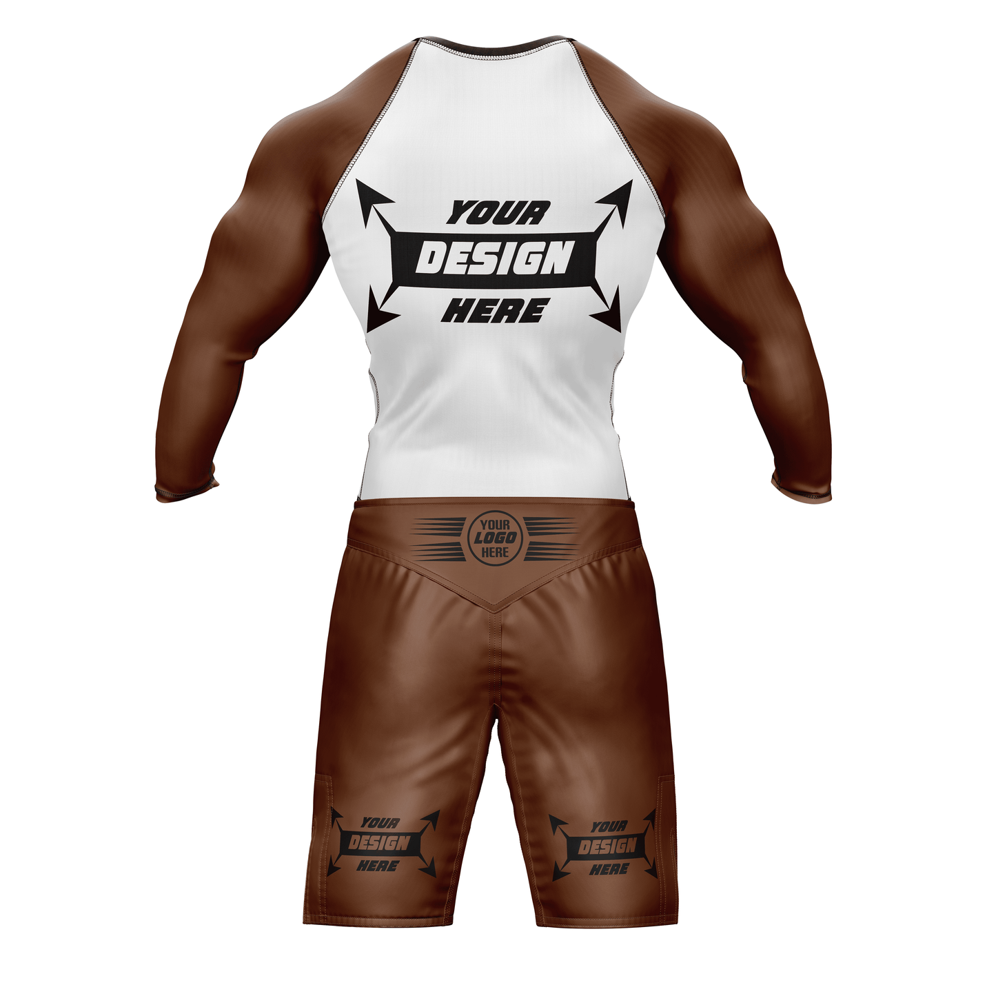 Customize Rash Guard Full Sleeve & MMA Short For Men | Martial Art, Water Sports, Gym, Cycling