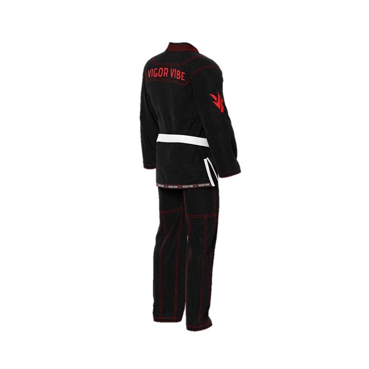 Basic Brazilian Jiu Jitsu Gi - Combatant BlkRed