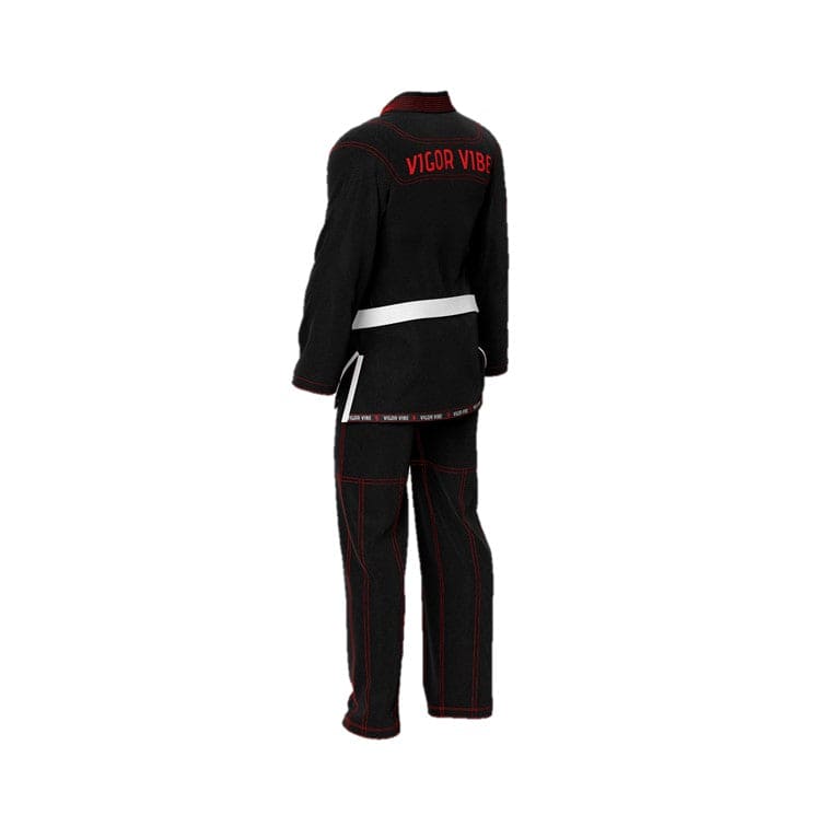 Basic Brazilian Jiu Jitsu Gi - Combatant BlkRed