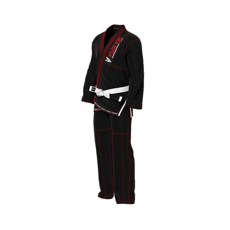 Basic Brazilian Jiu Jitsu Gi - Combatant BlkRed