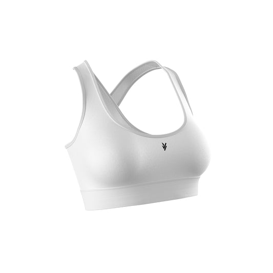 Vigor Vibe Sports Bra White