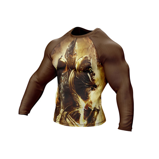 Warrior BJJ Rash Guard For Men and Women