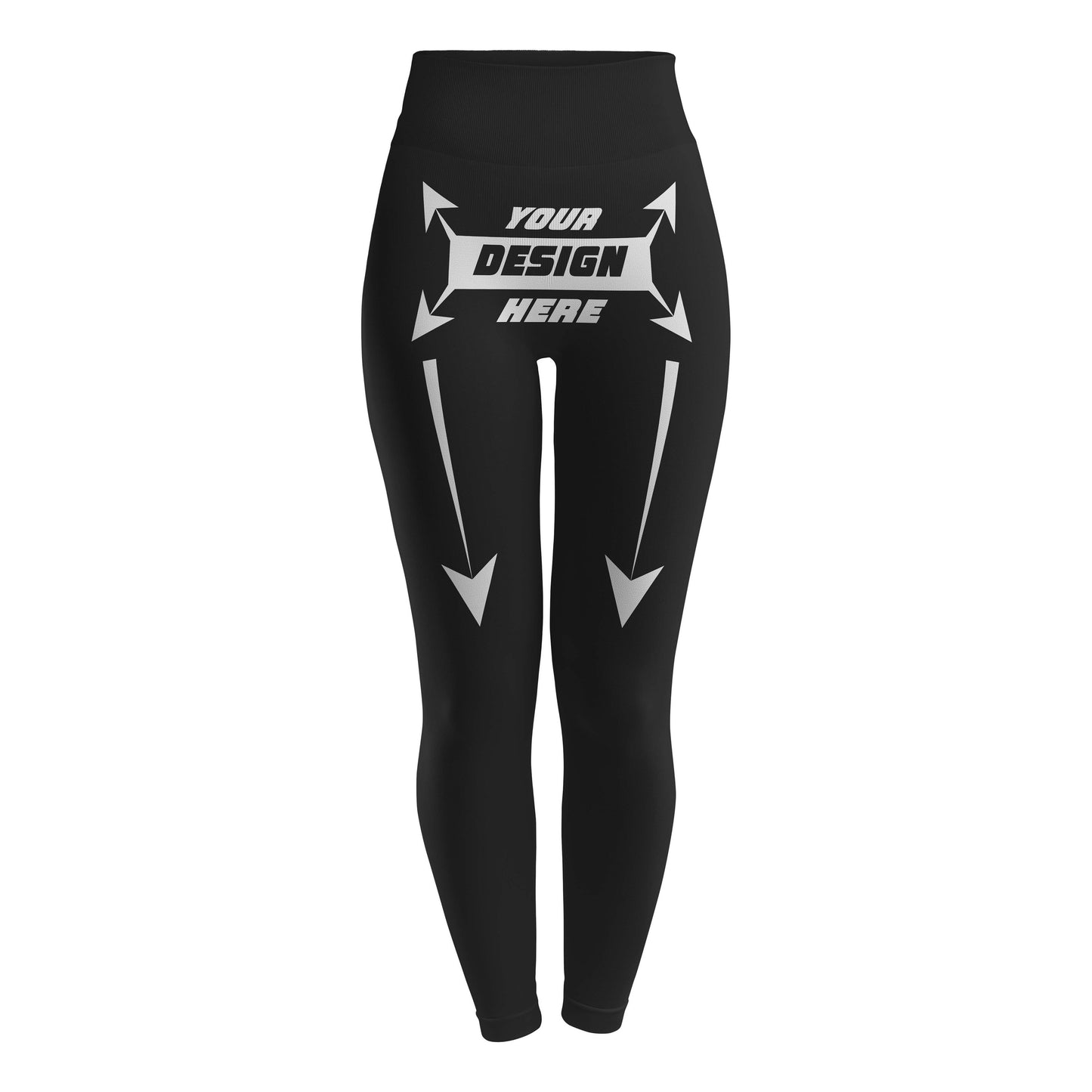 Customize Vigor Vibe Sports Legging Black