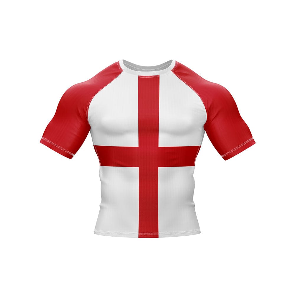 England Jiu Jitsu Flag Grappling Rash Guard