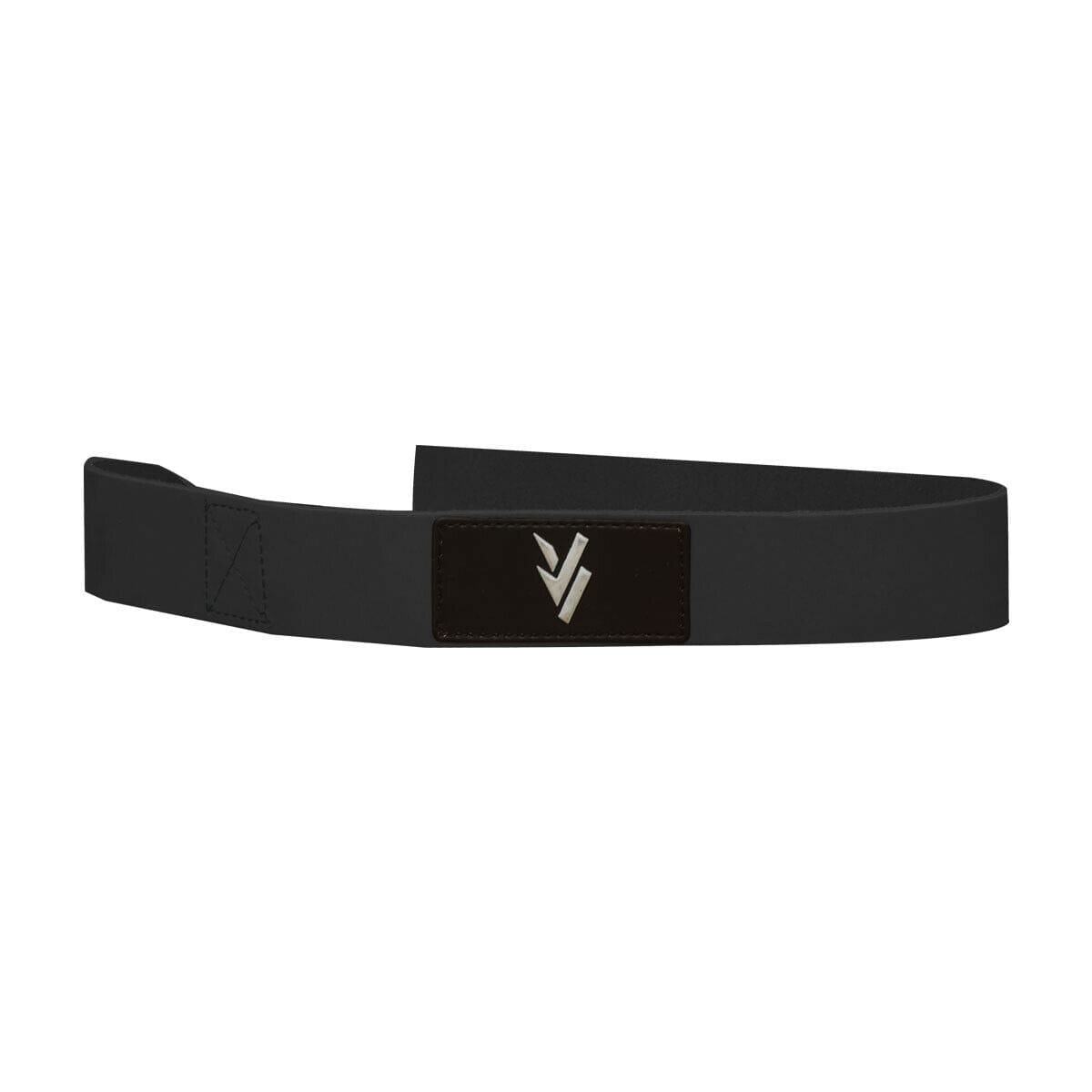 Weight Lifting Leather Wrist Straps Black Pair For Work out Gym & Training