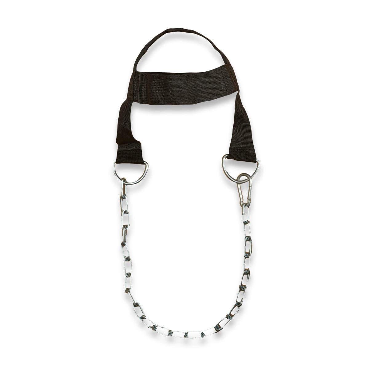 Head Harness Dipping Neck Builder Belt Chain Weight Lifting Cotton Webbing & Cast Iron