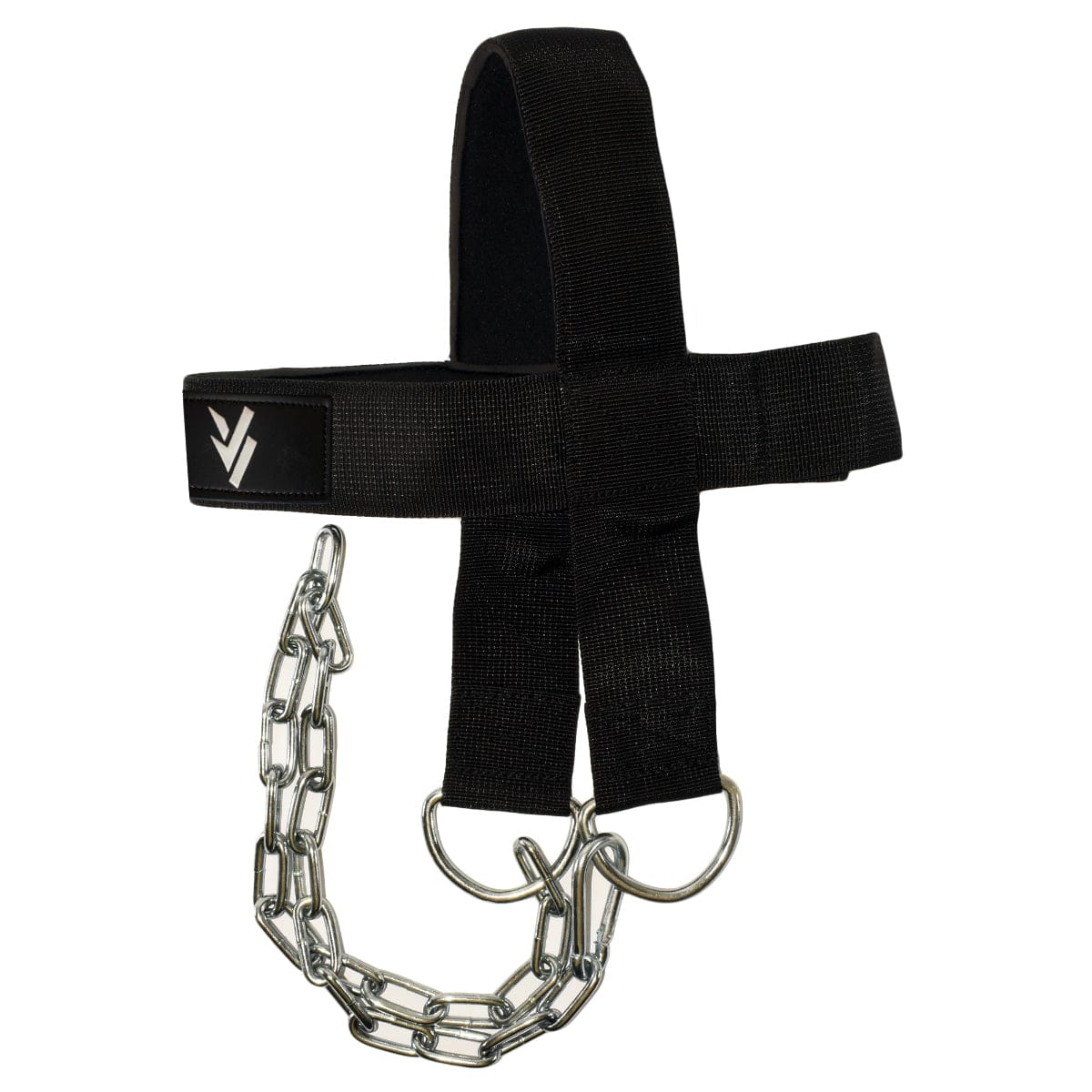 Head Harness Dipping Neck Builder Belt Chain Weight Lifting Cotton Webbing & Cast Iron