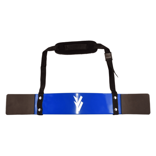 Arm Blaster Blue Heavy Duty 4mm Body Building Bomber Bicep & Triceps Muscle