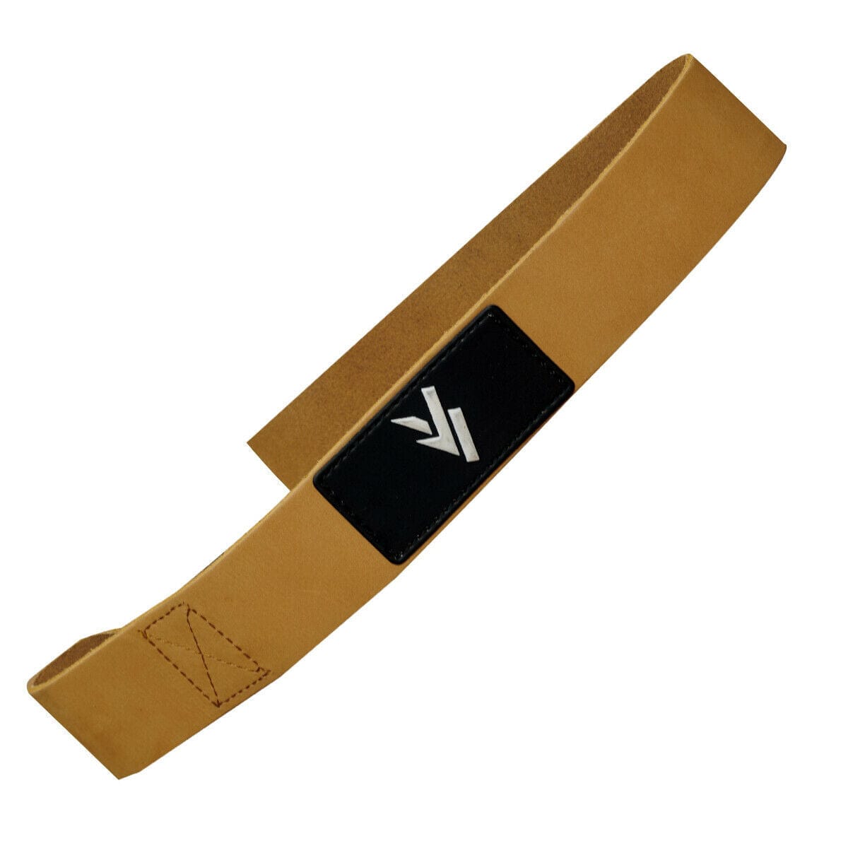 Weight Lifting Leather Wrist Straps Brown Pair For Work out Gym & Training