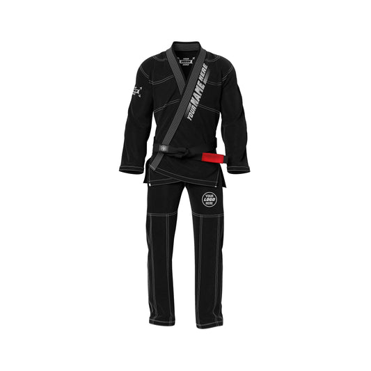 Customize Basic Brazilian Jiu Jitsu Gi Black