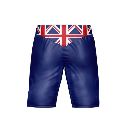 Vigor Vibe MMA Shorts UK-03-Blue