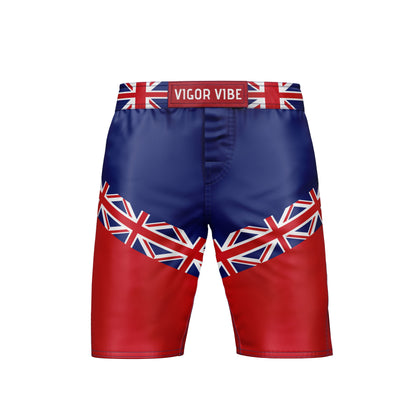 Vigor Vibe MMA Shorts UK-03-Blau 