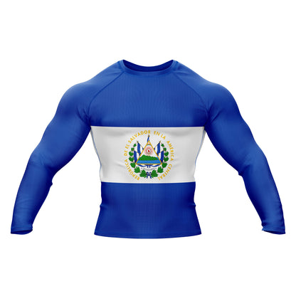 El Salvador Jiu Jitsu Flag Grappling Rash Guard