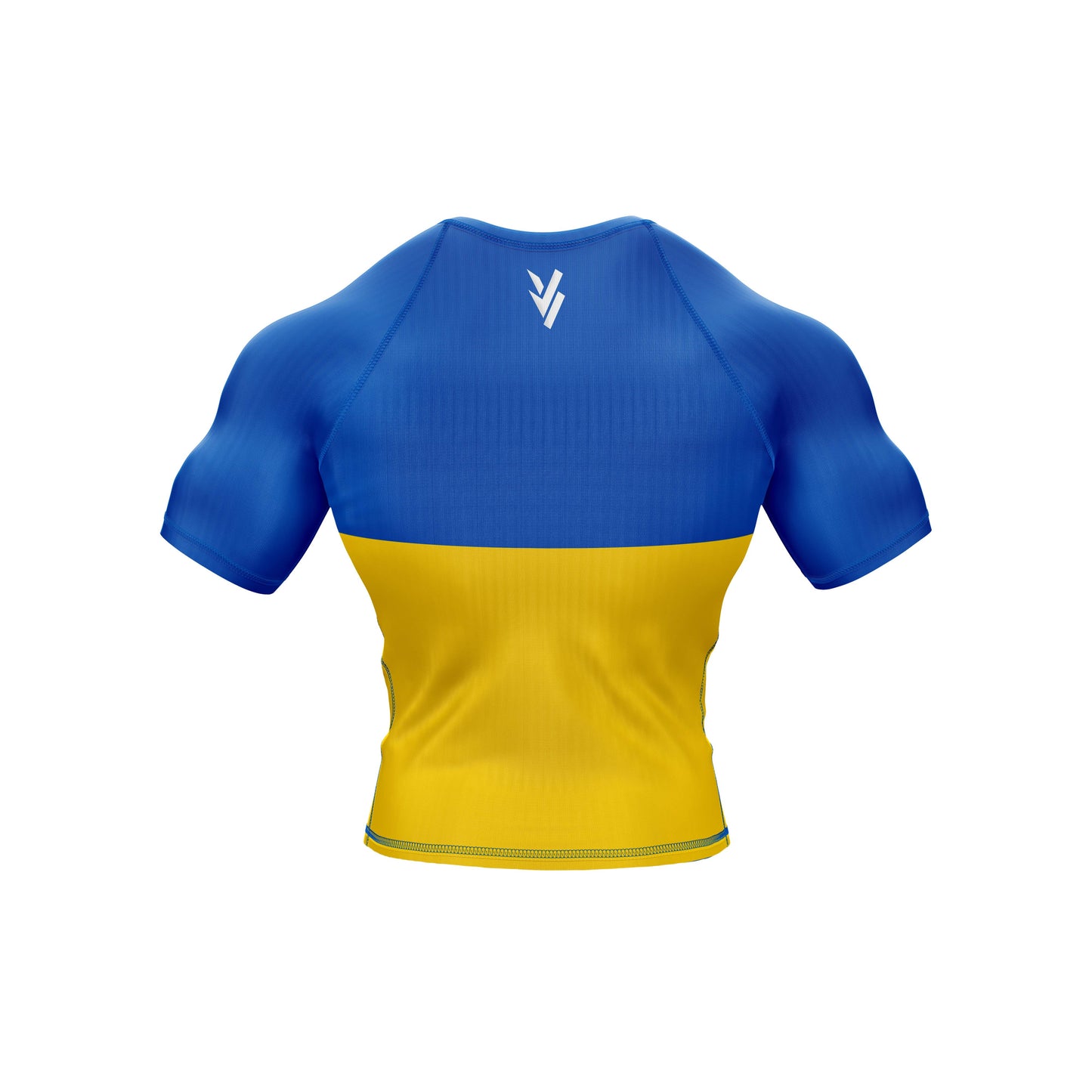 Ukraine Jiu Jitsu Flag Grappling Rash Guard