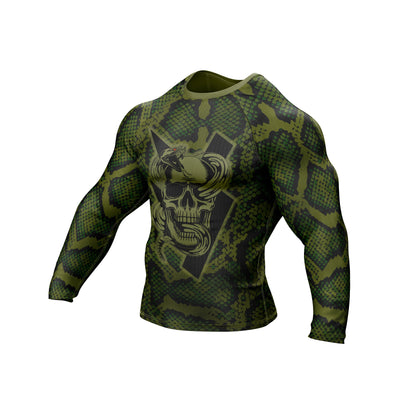 Snake BJJ Rash Guard For Men and Women