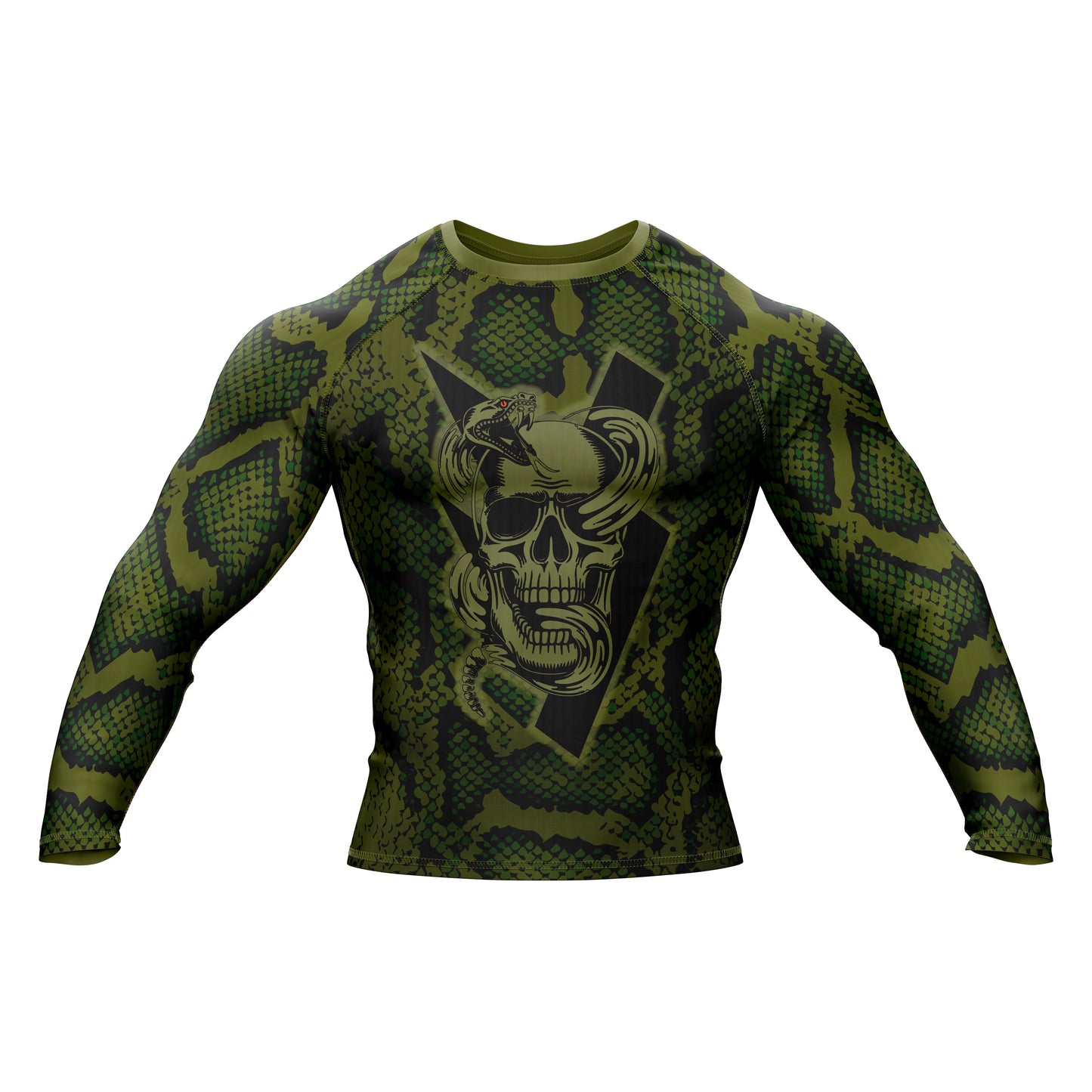 Snake BJJ Rash Guard For Men and Women