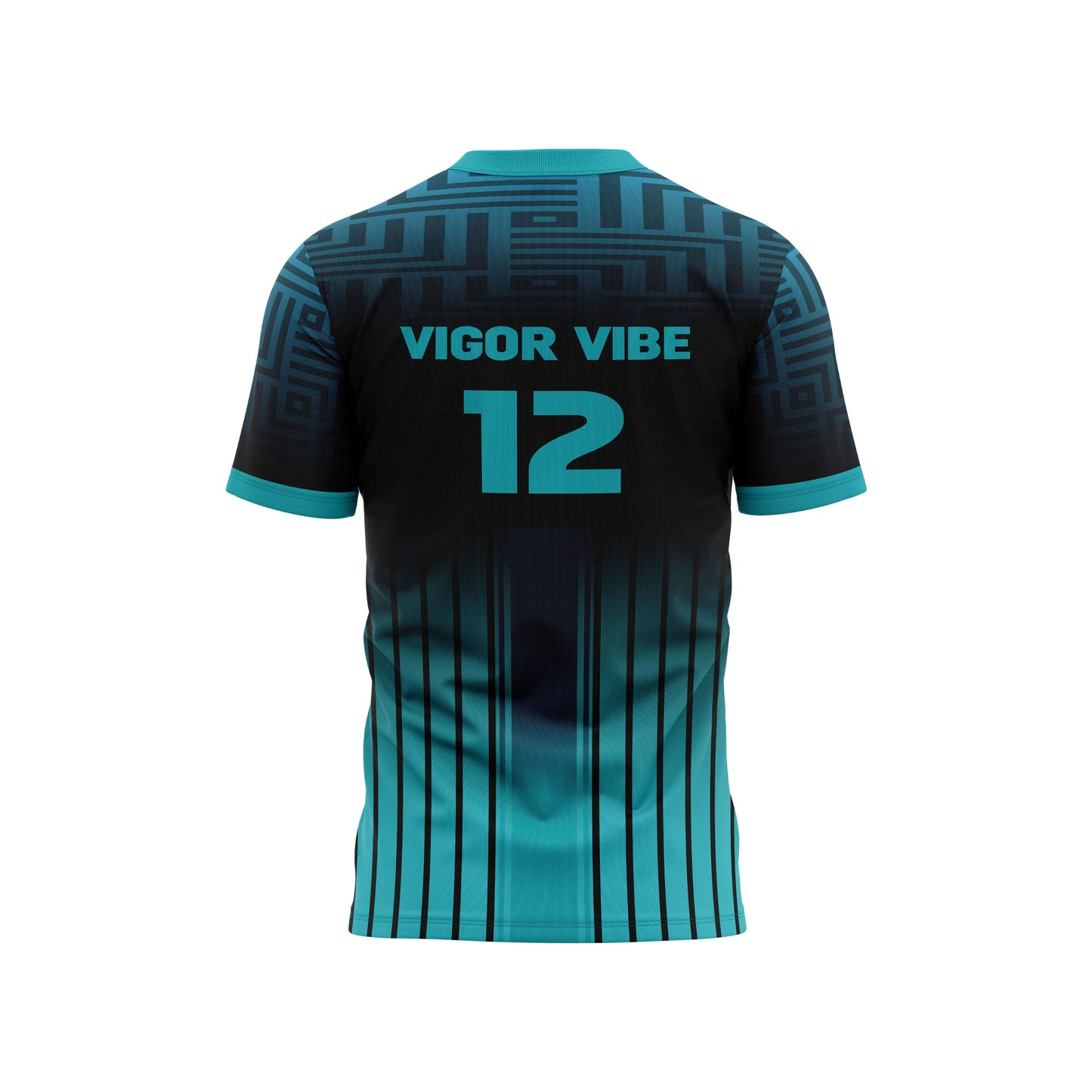 Vigor Vibe Black & Blue Volleyball Uniform | Personalized designs for your Team (Volleyball-004)