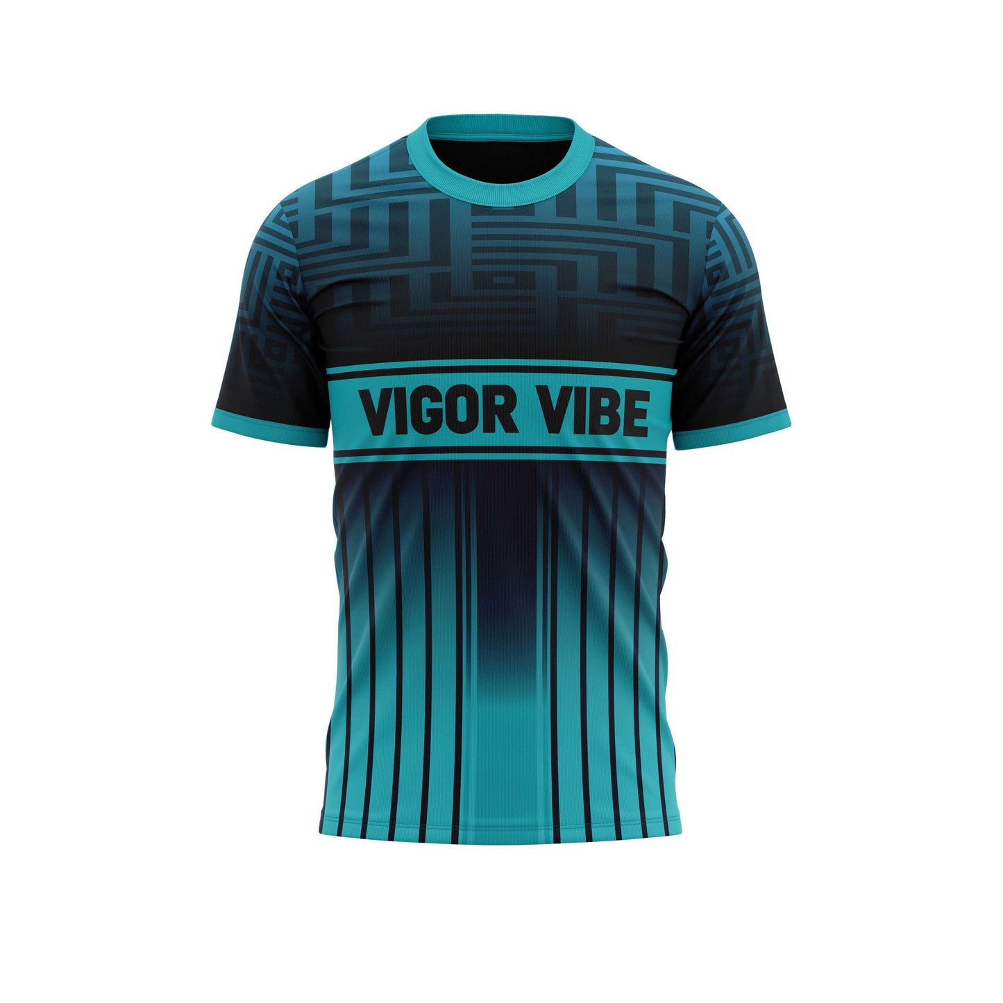 Vigor Vibe Black & Blue Volleyball Uniform | Personalized designs for your Team (Volleyball-004)