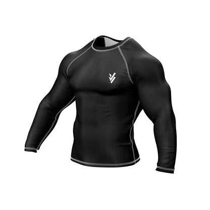 Rash Guard Black Long Sleeve