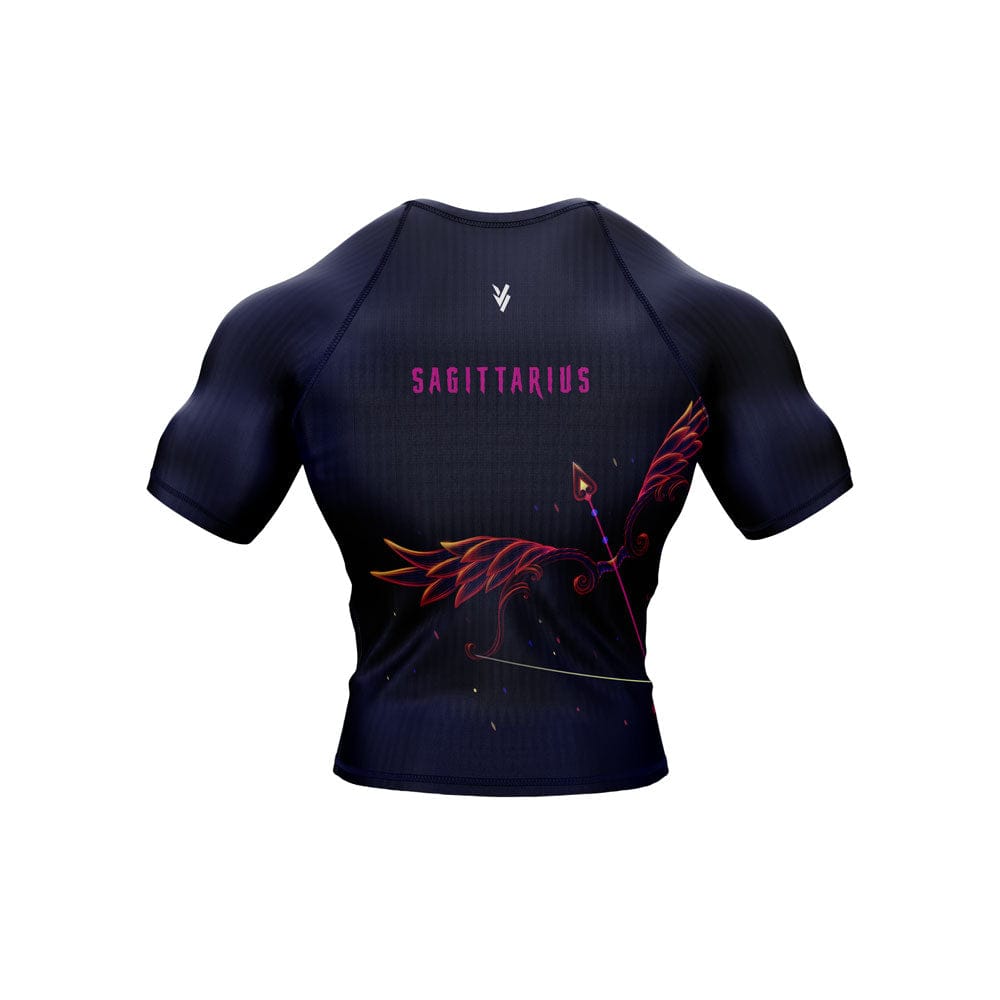 Sagittarius Zodiac Sign The Archer Premium BJJ Rash Guard For Men