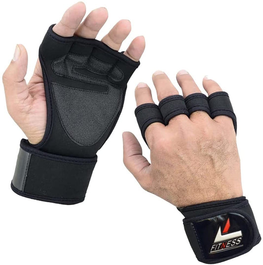 gym gloves with wrist support for training both men & women